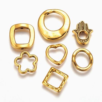 Bead Frames Mix - Gold 10-22mm