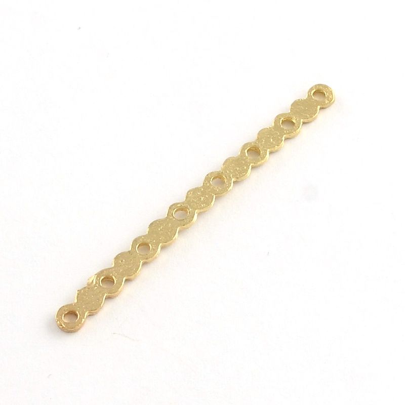 8 Hole Spacer Bar - Gold 48mm