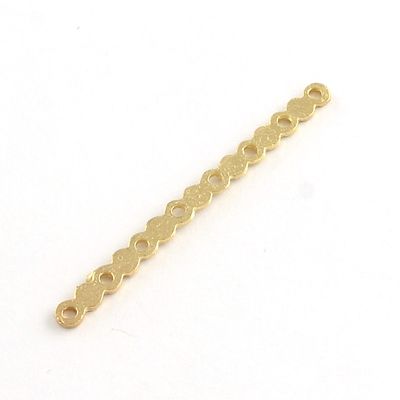 8 Hole Spacer Bar - Gold 48mm