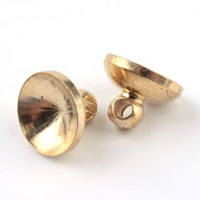 Globe Cover Bail - Light Gold 6x8mm