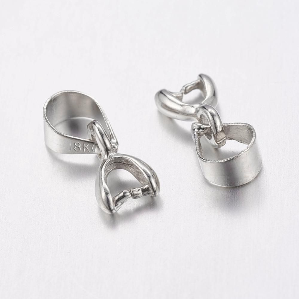 Pinch Bail - Silver 11mm