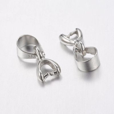 Pinch Bail - Silver 11mm