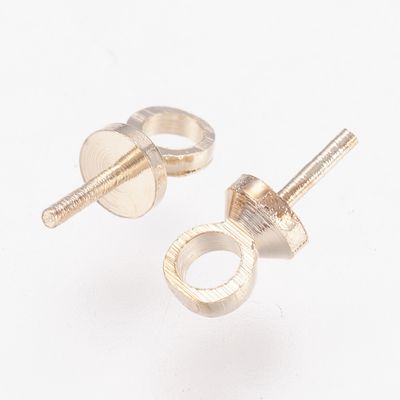 Globe Peg Bail For Half Drill - Light Gold 7mm