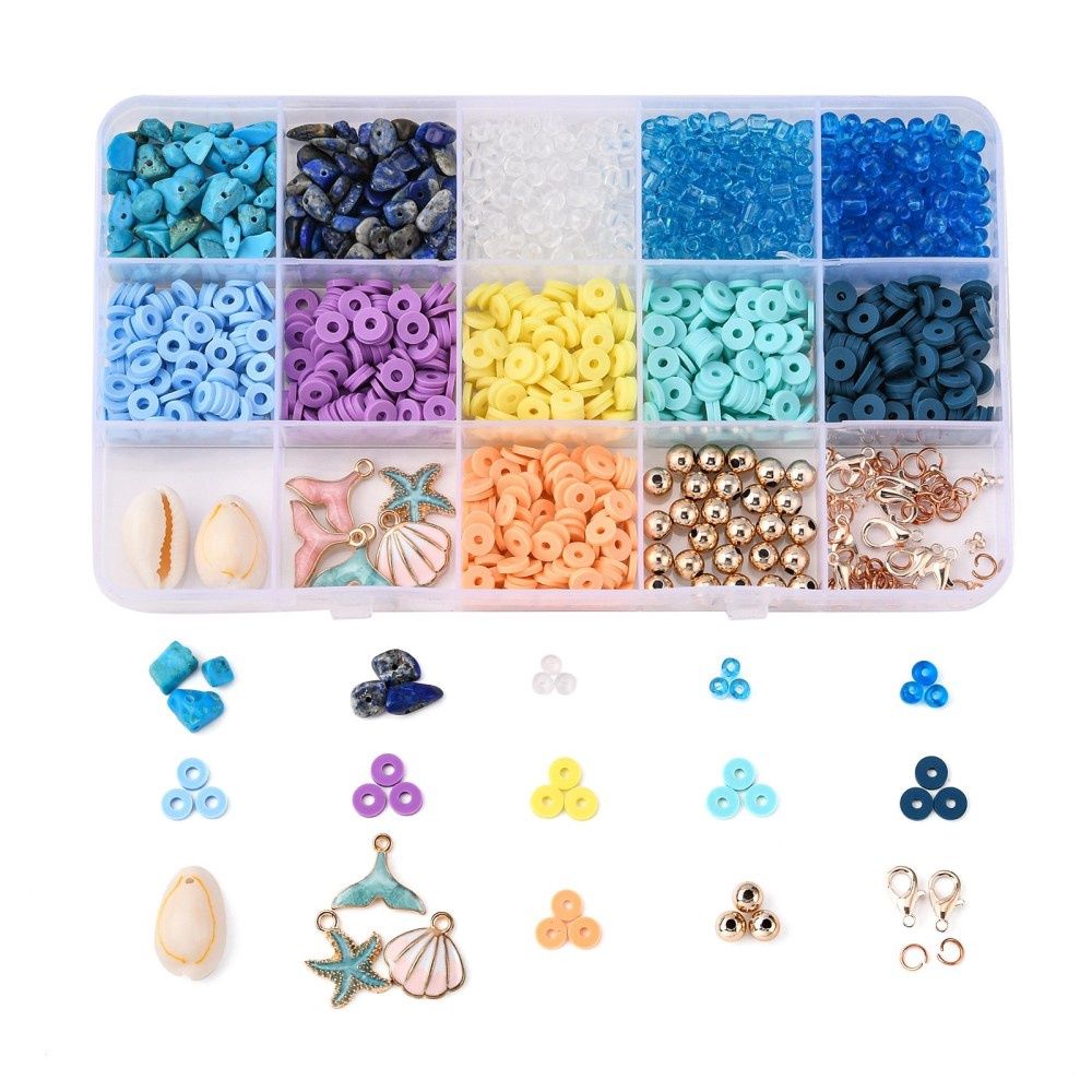 Inspiration Kit - Ocean Style, Semi Precious Chip