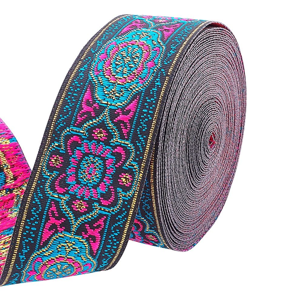 Woven Jacquard Ribbon - 1.2 Inch (Per M)