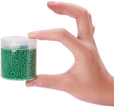 Seed Bead - Opaque Pale Green 8/0