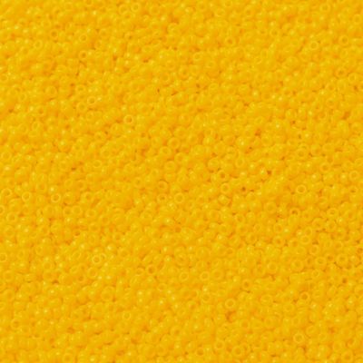 Seed Bead Miyuki - Opaque Dark Yellow 15/0