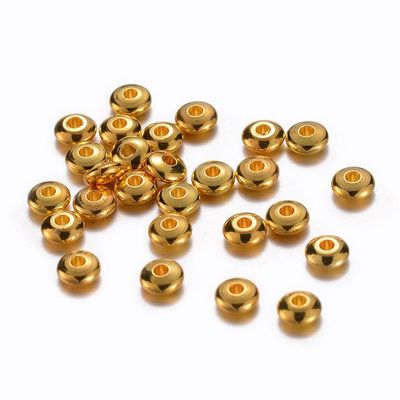 Rondelle Spacer - Gold 5x2mm