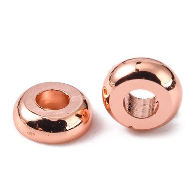 Rondelle Spacer - Rose Gold 4x2mm