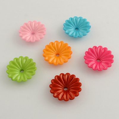 Bead Cap - Acrylic Mixed 31mm