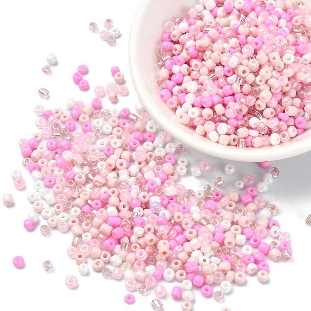 Seed Bead - Pearl Pink Mix 8/0