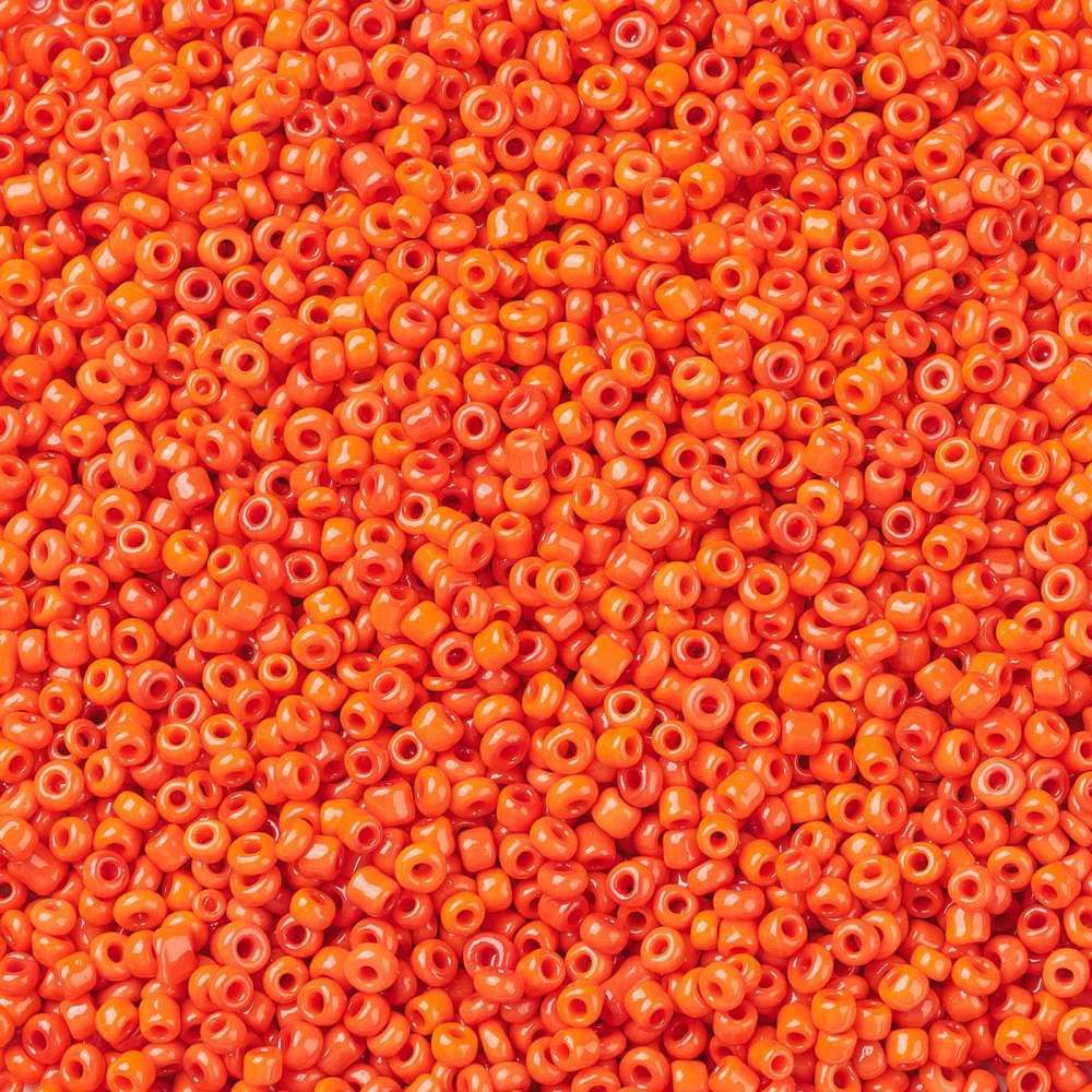 Seed Bead - Dark Orange 11/0