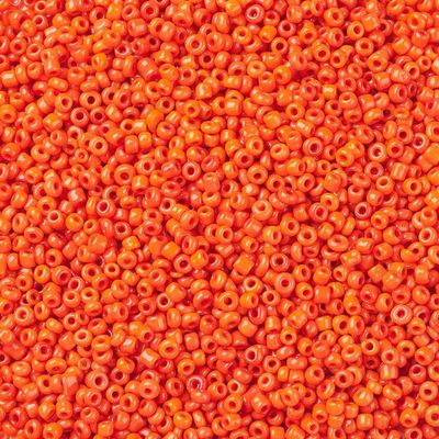 Seed Bead - Dark Orange 11/0