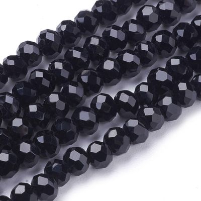Facet - Black 4mm (32 Facets)