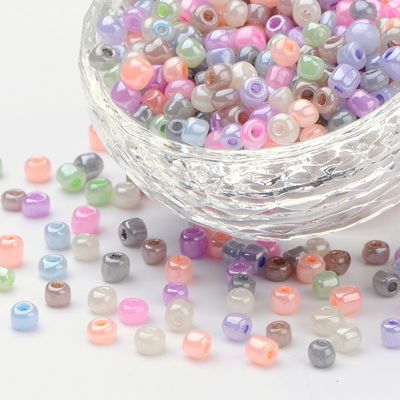 Seed Bead - Ceylon Pastel Mix 6/0