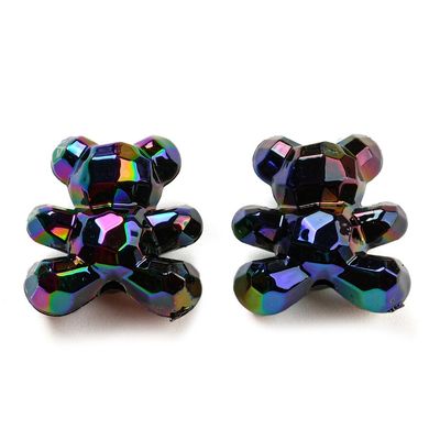 BG Iridescent Black Bear - 18.5x17mm