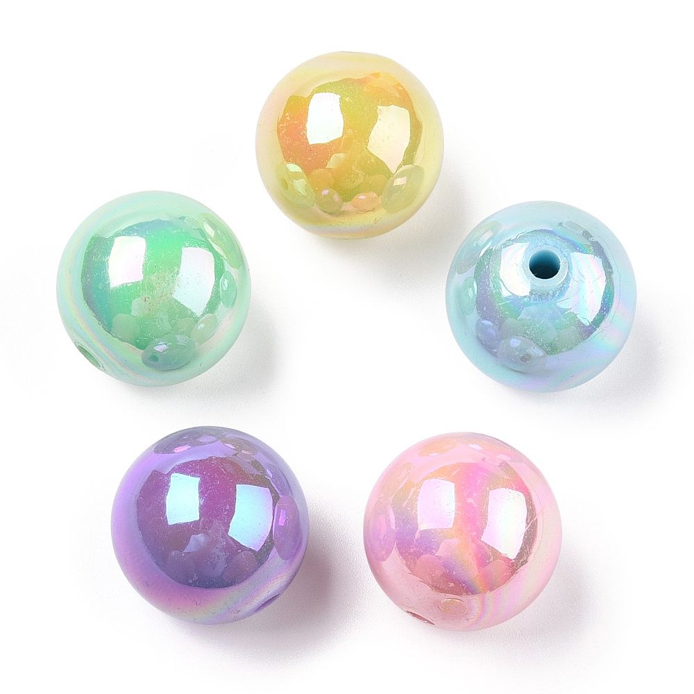 Acrylic Round - Mixed AB 20mm