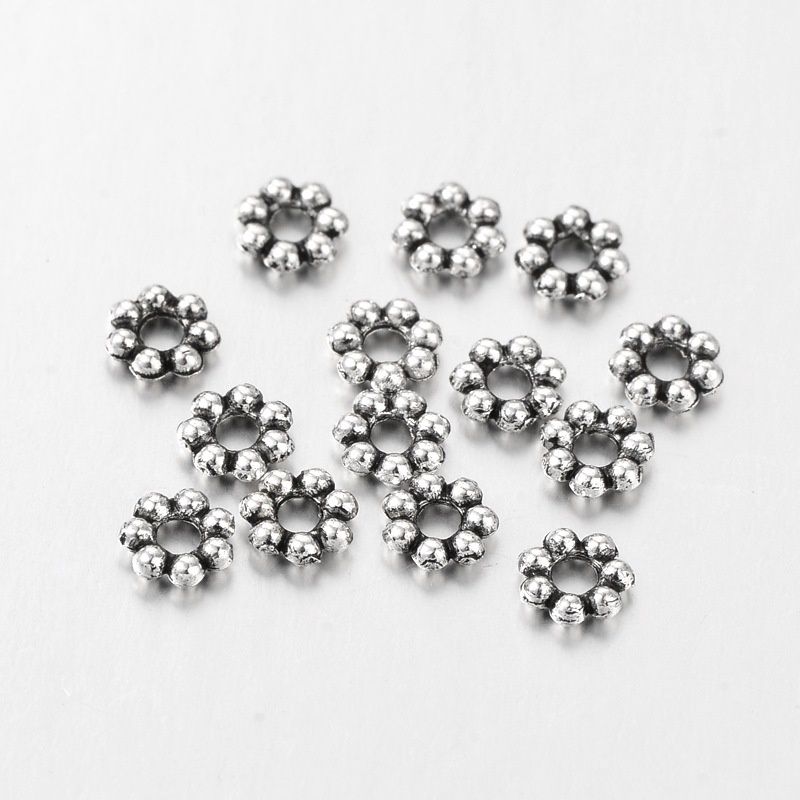 TS Daisy Spacer - Silver 5mm