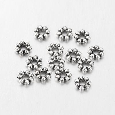 TS Daisy Spacer - Silver 5mm