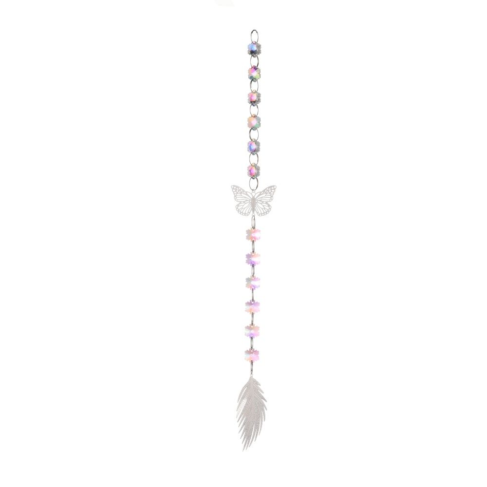 Butterfly &amp; Leaf Simple Suncatcher
