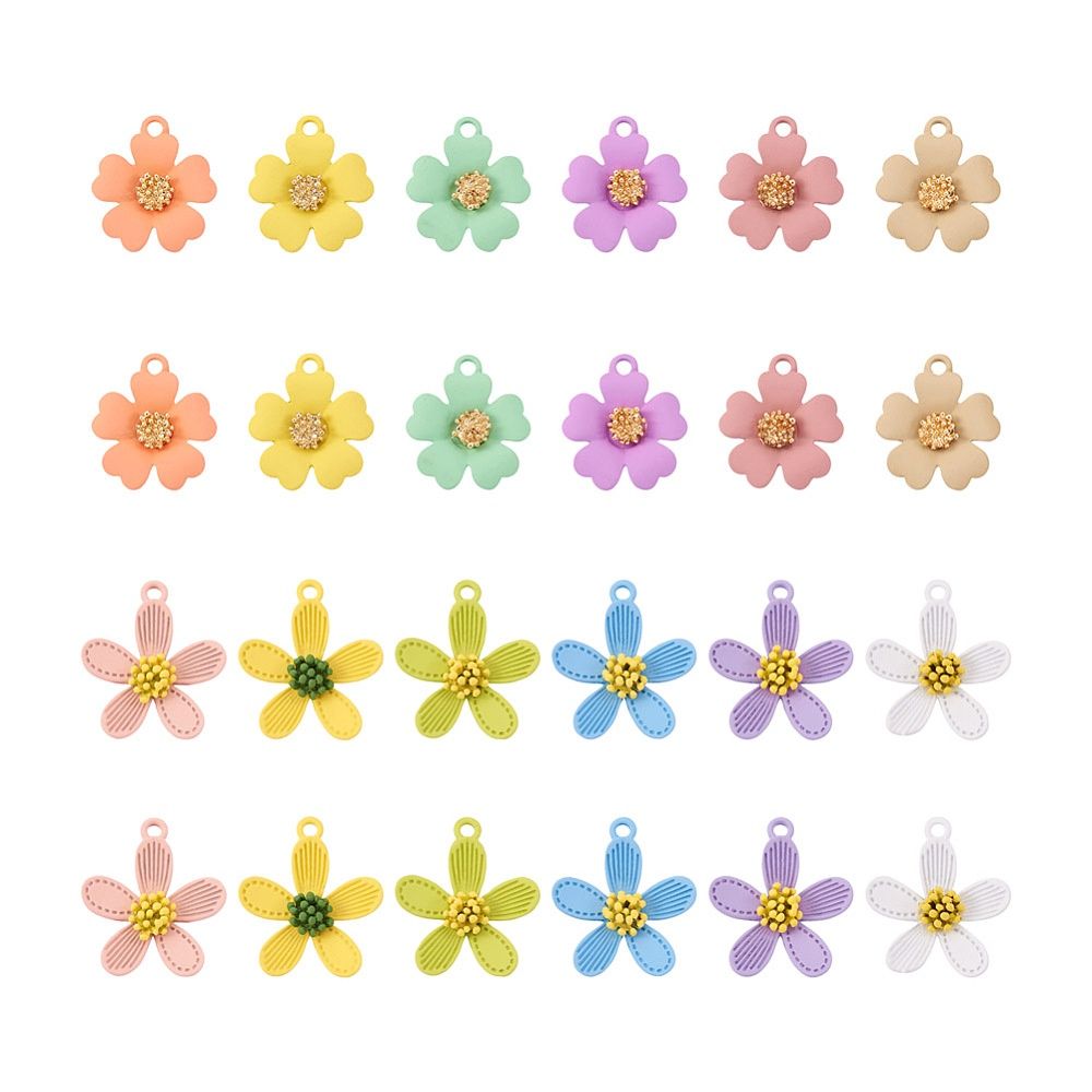 Beautiful Bright Flower Earrings