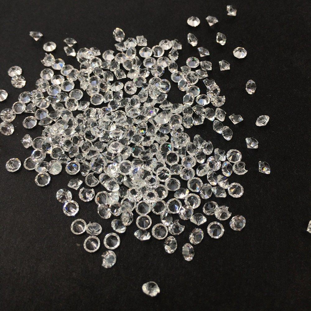 Point Back Rhinestones - Full Clear 3mm