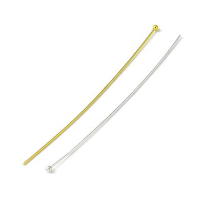 Ball Pin - Gold or Silver 70mm (0.7mm)