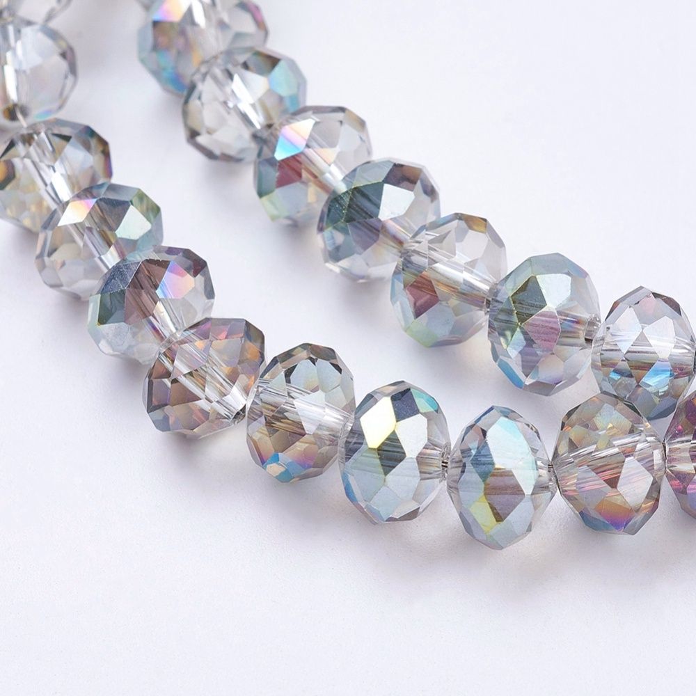 Suncatcher Sparkle Cushion - Turquoise AB 8x6mm