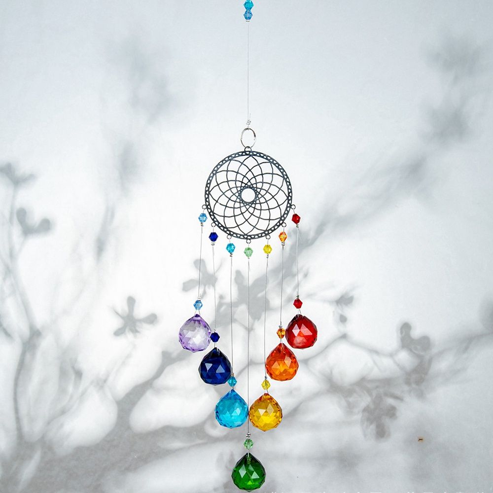 JC - Coloured Suncatcher Balls Set of 14