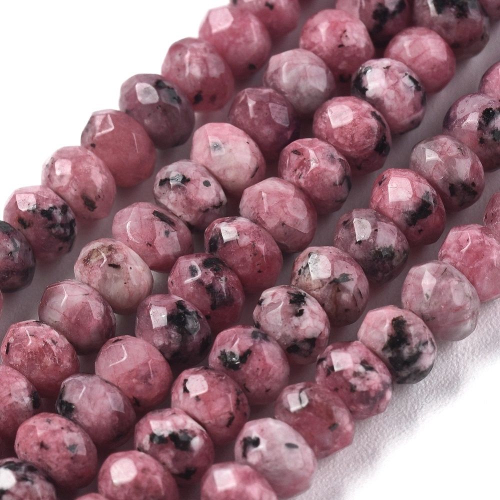 Jade Cushion - Pale Violet Red 4x2mm