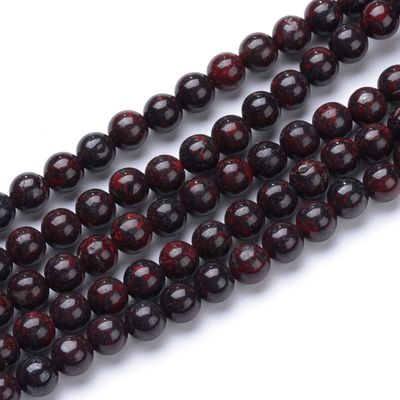 Bloodstone Round - 6mm