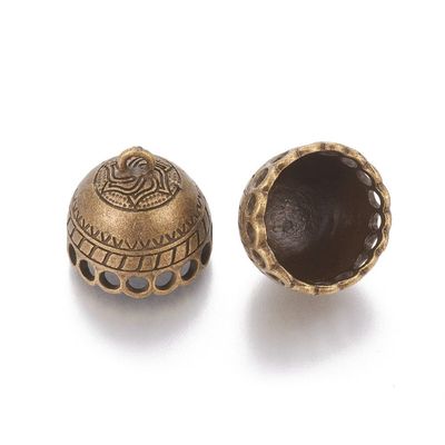 Tassel Cap Bail - Bronze 20mm