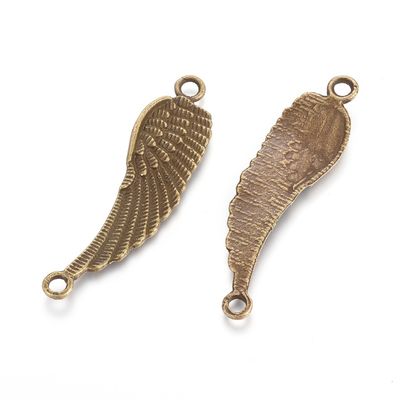 Wing - Bronze 49x13mm