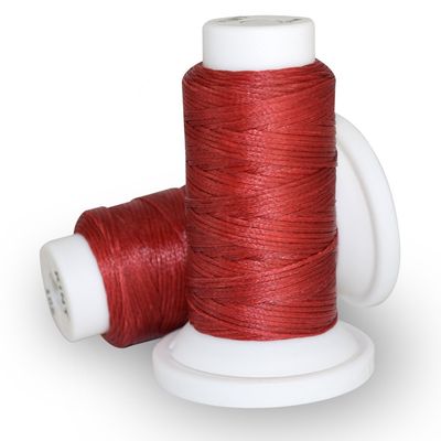 Waxed Cord - Dark Red 0.8mm