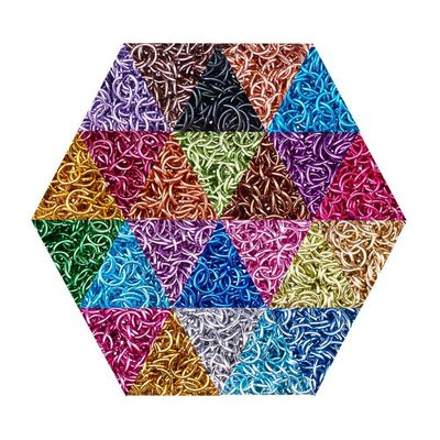 Aluminum Jump Ring - Mix 10mm
