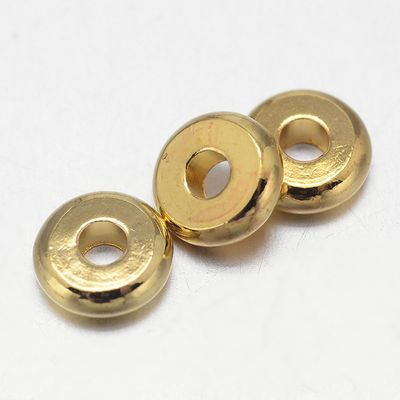 Metal Disc - Gold 4x1.5mm