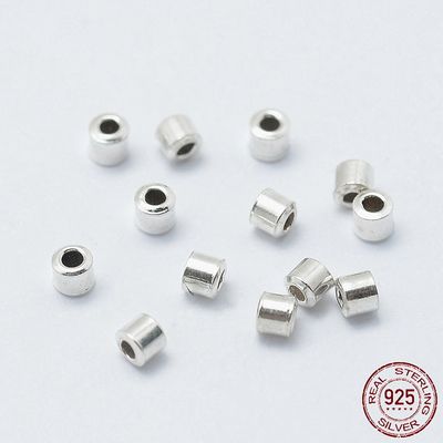 925 Silver Crimp Tube - 2x2mm