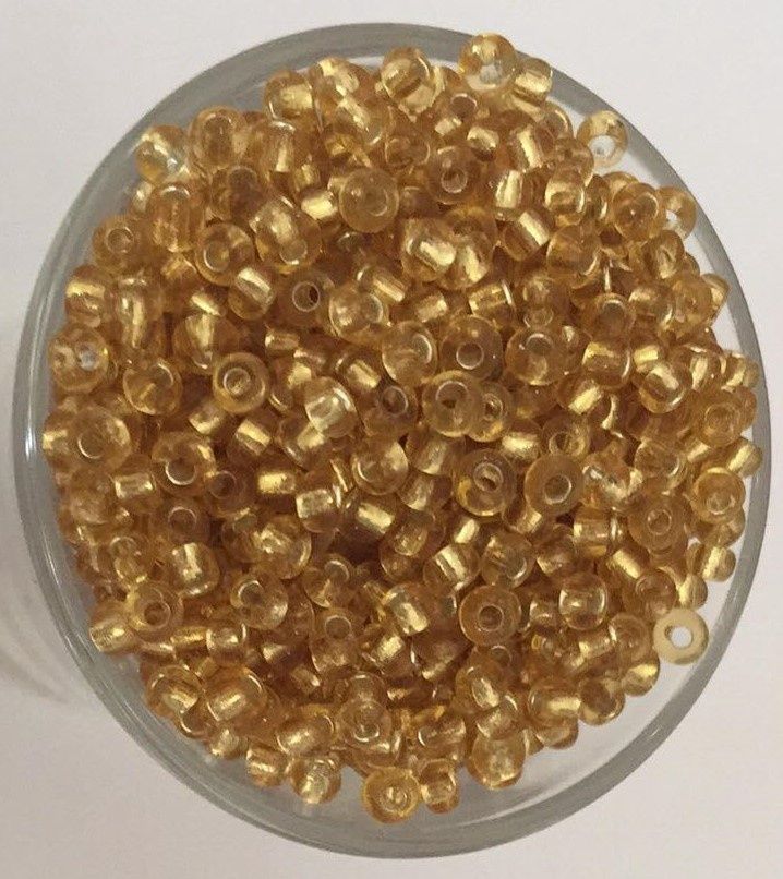 Seed Bead - SL Light Amber 8/0