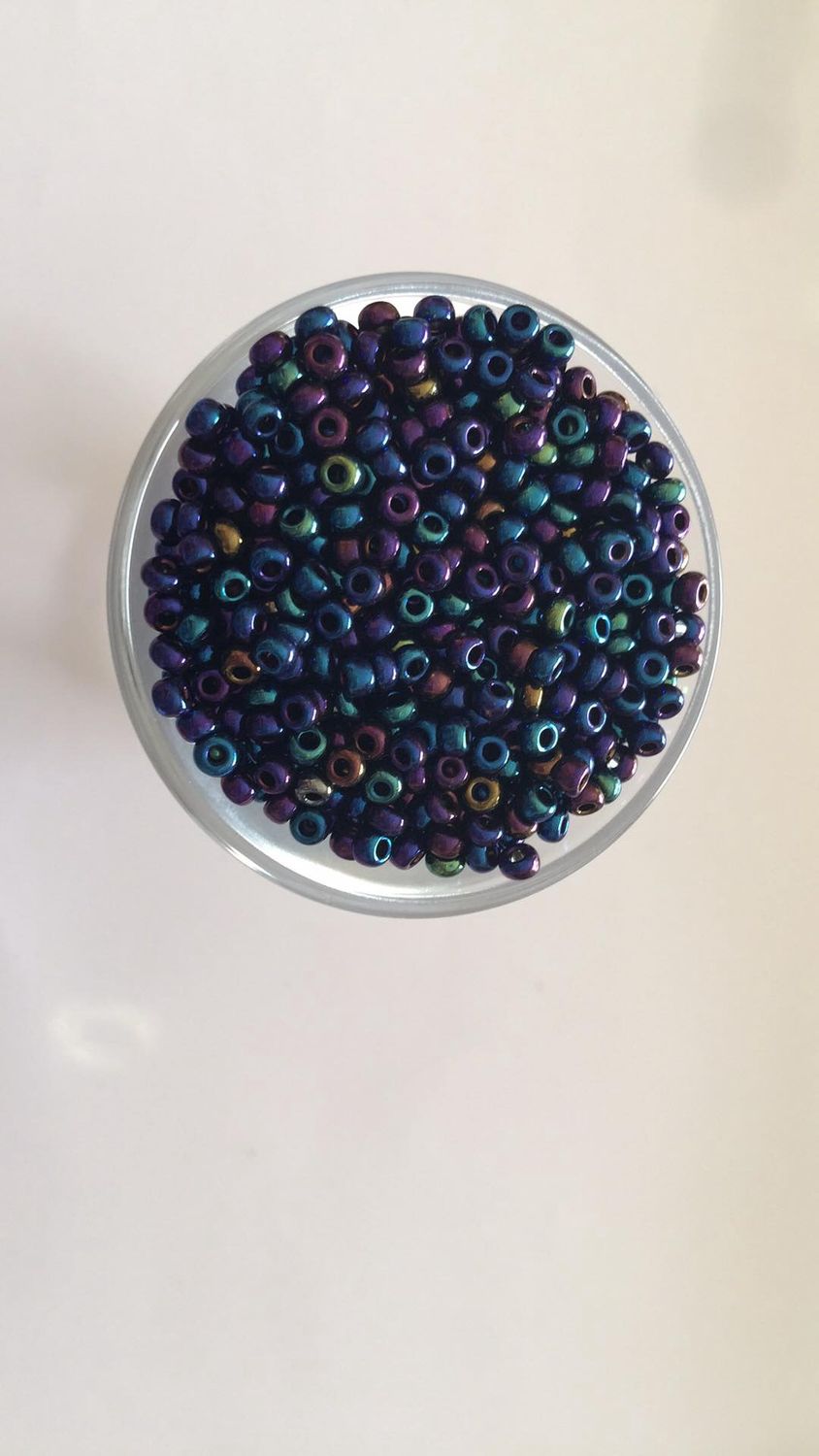 Seed Bead - Blue Iris 8/0