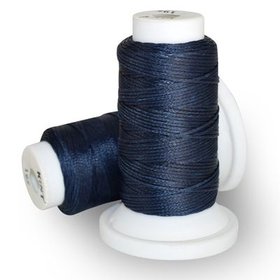 Waxed Cord - Prussian Blue 0.8mm