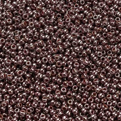 Seed Bead TOHO - Opaque Brown Gold Luster 11/0 (Per 5gm)