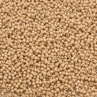 Seed Bead TOHO - Opaque Luster Dark Beige 11/0 (Per 5gm)