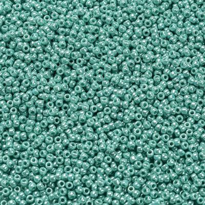 Seed Bead TOHO - Opaque Luster Turquoise 11/0 (Per 5gm)