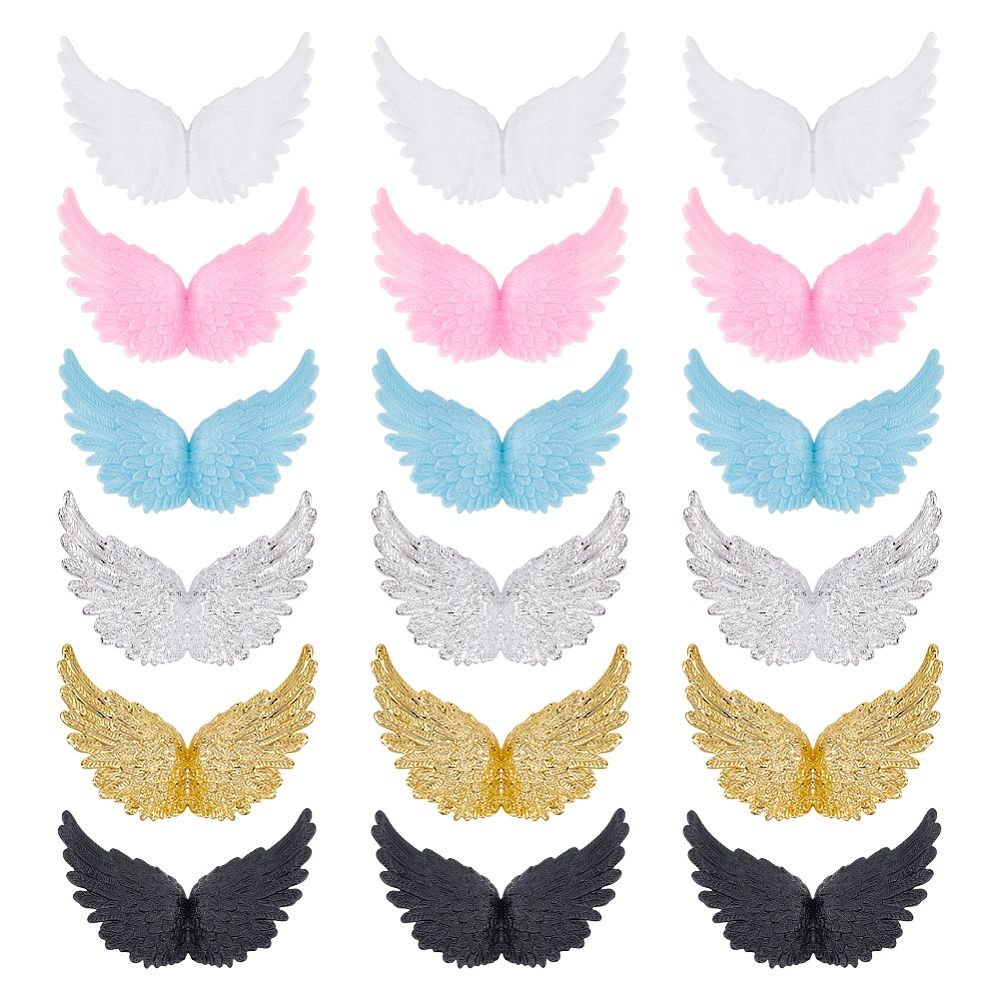 Acrylic Angel Wings - 6 Colours 100x70mm