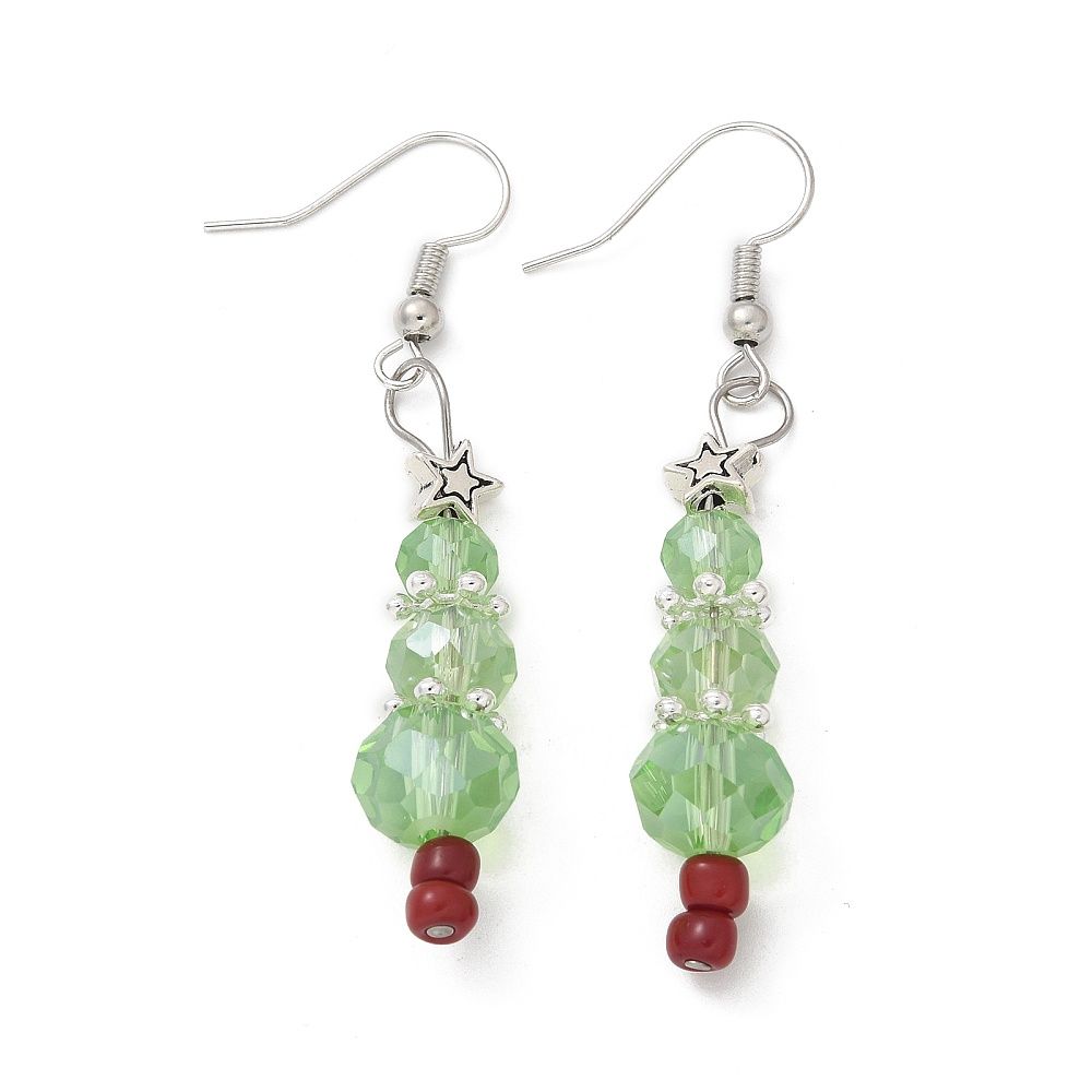 Fancy Christmas Earrings