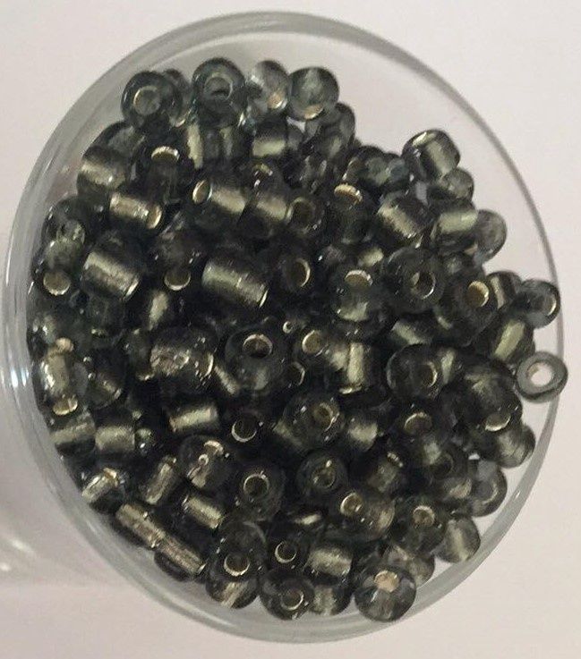 Seed Bead - SL Black Diamond 6/0