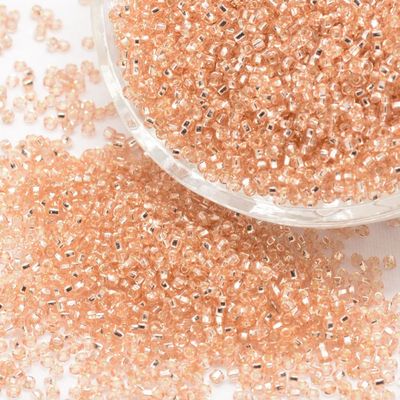 Seed Bead - SL Peach Puff 6/0