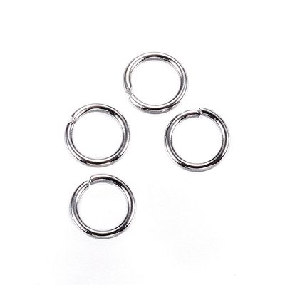 304 SS Jump Ring - Silver 4mm