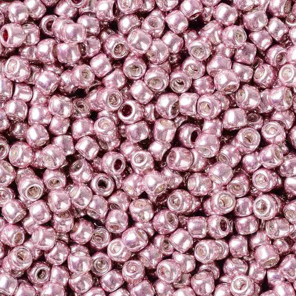 TOHO Seed Bead - Galvanized Rose Gold 8 (Per 5gm)