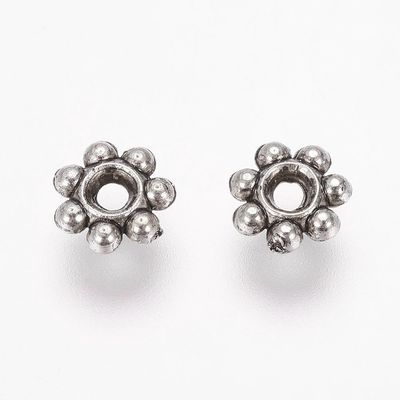 MP Daisy Spacer - Silver 4mm